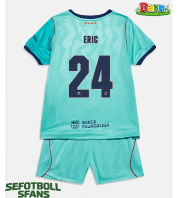 Barcelona Eric Garcia #24 Tredjeställ Barn 2026-27 Kortärmad (+ Korta byxor)